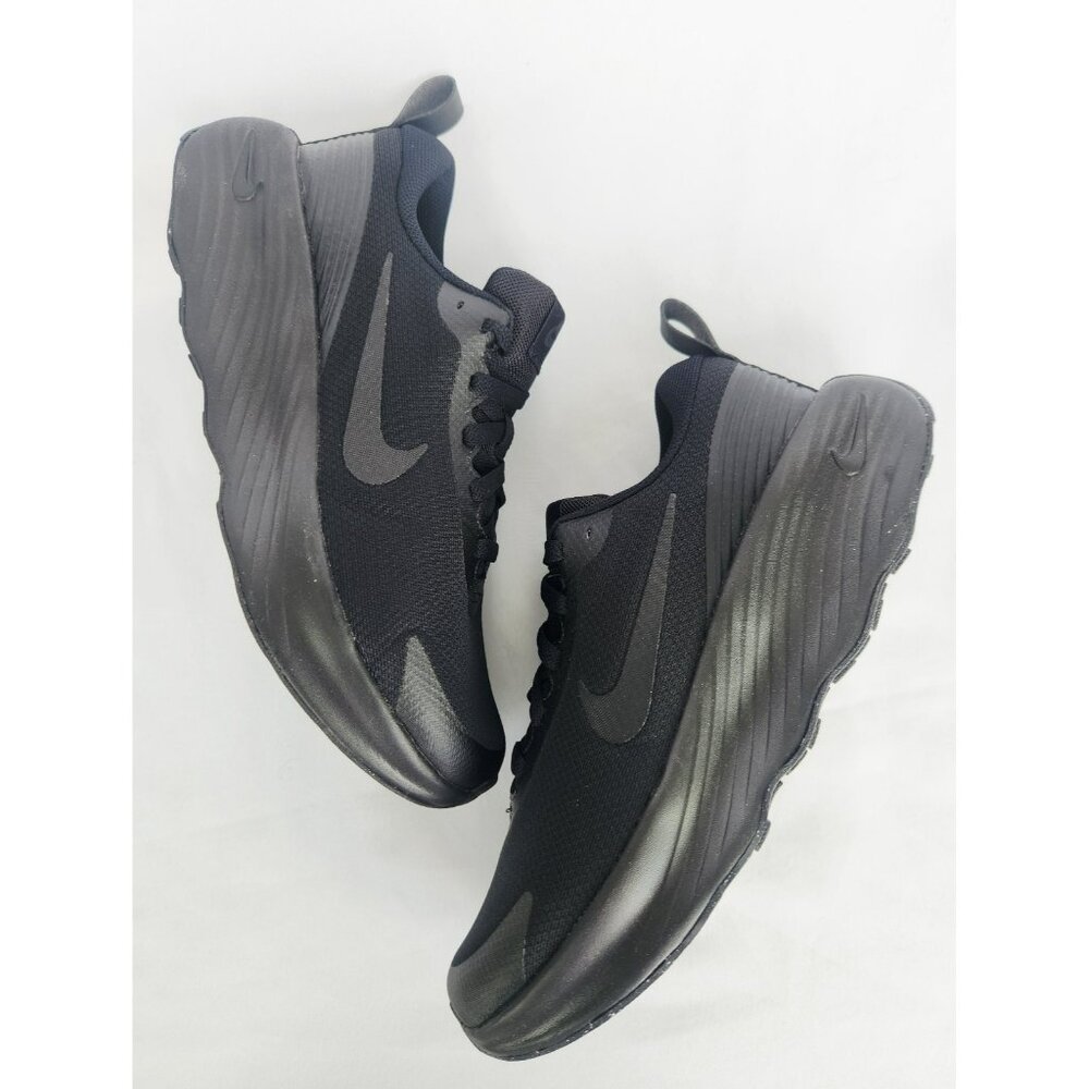 10 WOMEN'S NIKE PROMINA ALL TRIPLE BLACK FV6343-001 RUNNING SHOES